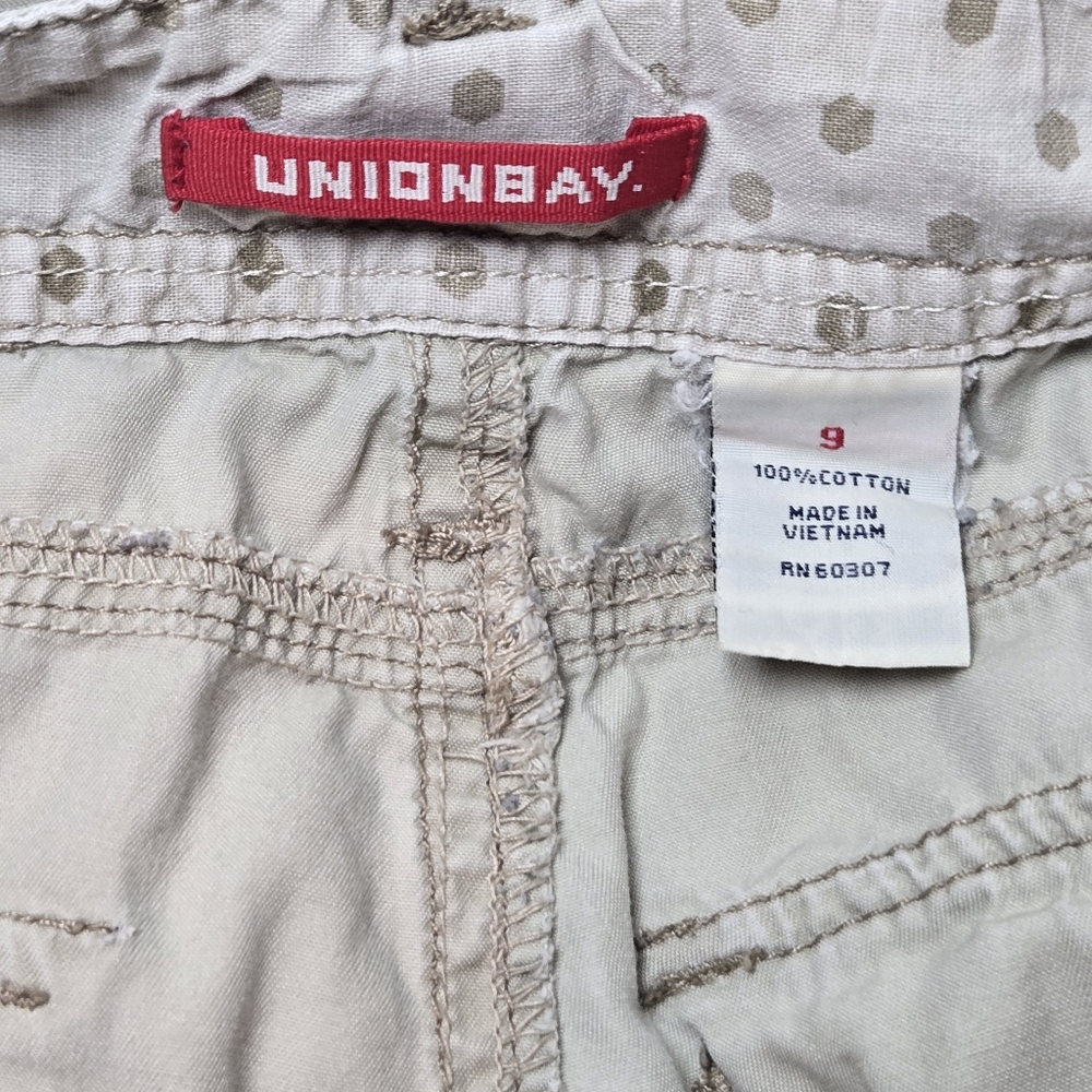 Unionbay Y2k Khaki Cargo Pants Juniors 9 - Picture 8 of 8
